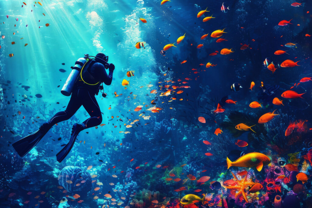 private diving in Andaman Sea